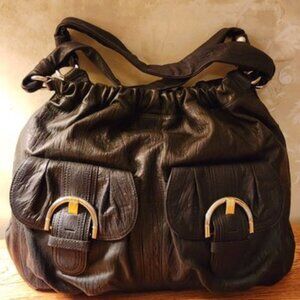 B Makowski black purse